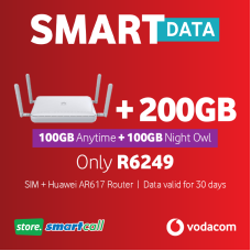 Huawei AR617 Router + 200GB Smart Data Huawei AR617 Router + 200GB Smart Data
